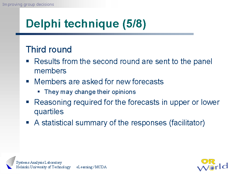 Delphi technique (5/8)
